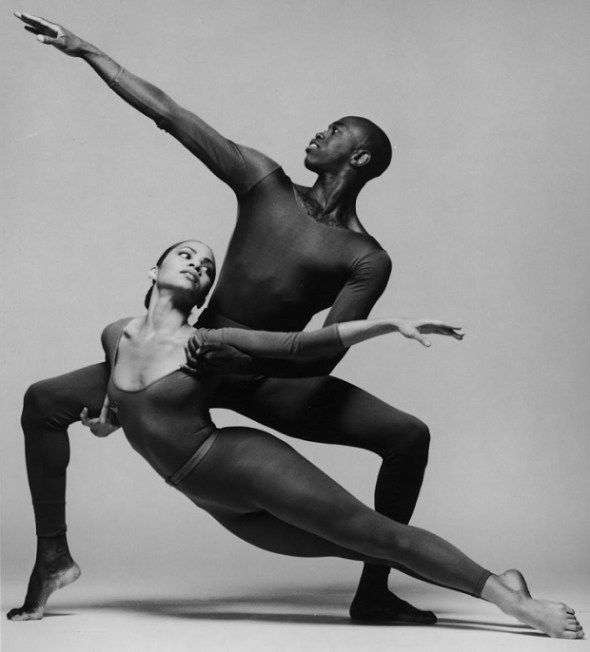 Danielle Gee and Leonard Meek of the Alvin Ailey Dance Company_1995
