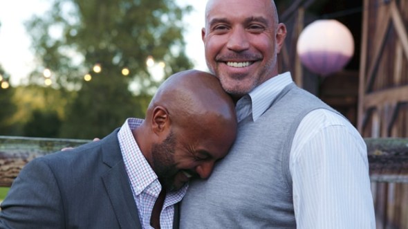 Handsome couple in love...