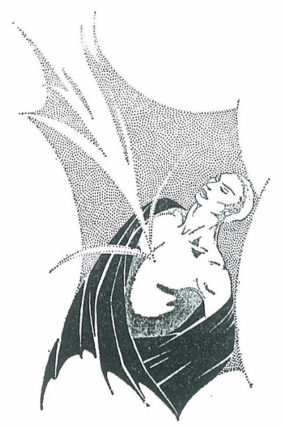 Illustration by Charles Cullen for the poem Minutely Hurt_1929