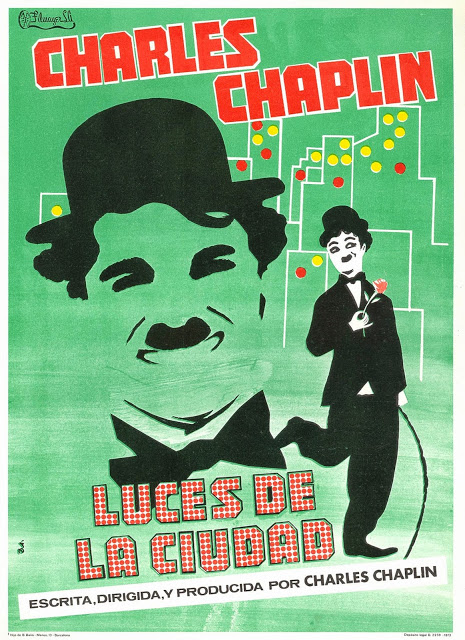 Cartel de la pelicula Luces de la Ciudad_1931