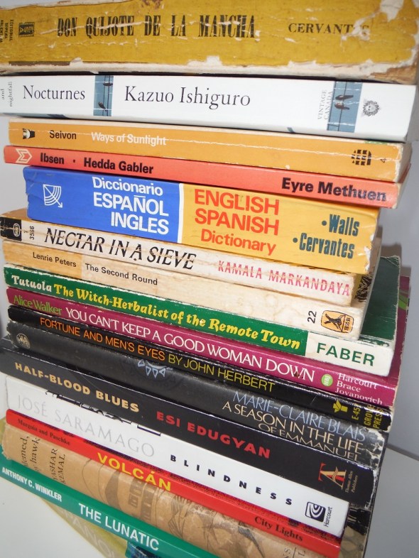 Unos libros míos...julio de 2016_Some books of mine...July 2016